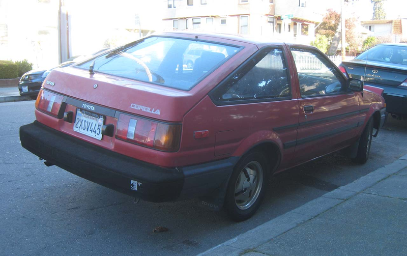 Illustration for article titled 1984 Toyota Corolla SR5